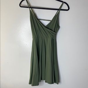 Forever 21 Green Skater Dress